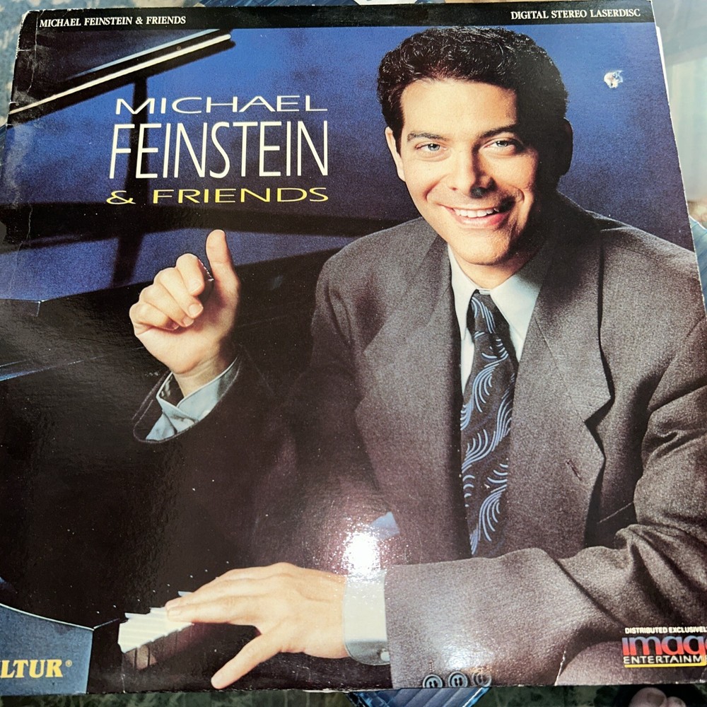 MICHAEL FEINSTEIN & FRIENDS DIGITAL STEREO LASERDISC KULTUR Binrojo