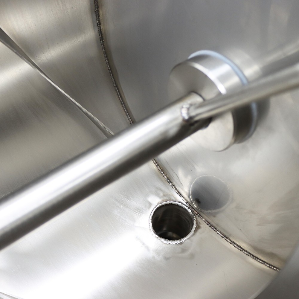 Paste Liquid Filling Machine w/Horizontal Mixing Hopper 2 Nozzle 100-1000ml 110V