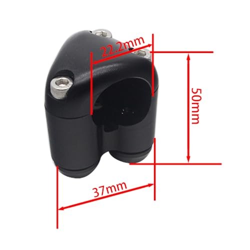 Universal 3 Buttons CNC Hand Control Momentary Switch Micro 7/8 Inch Black