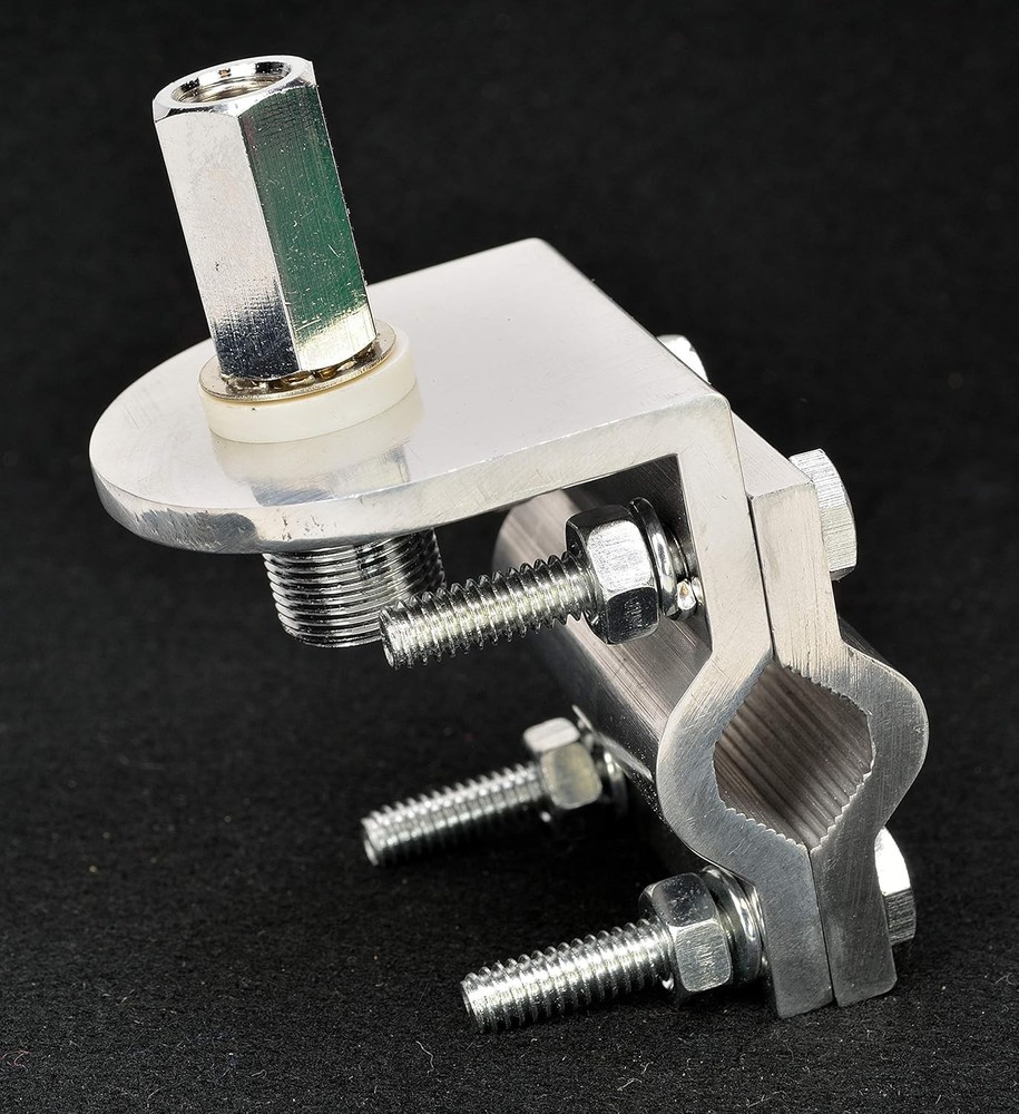 Double Groove CB Radio Antenna Mount with Stud