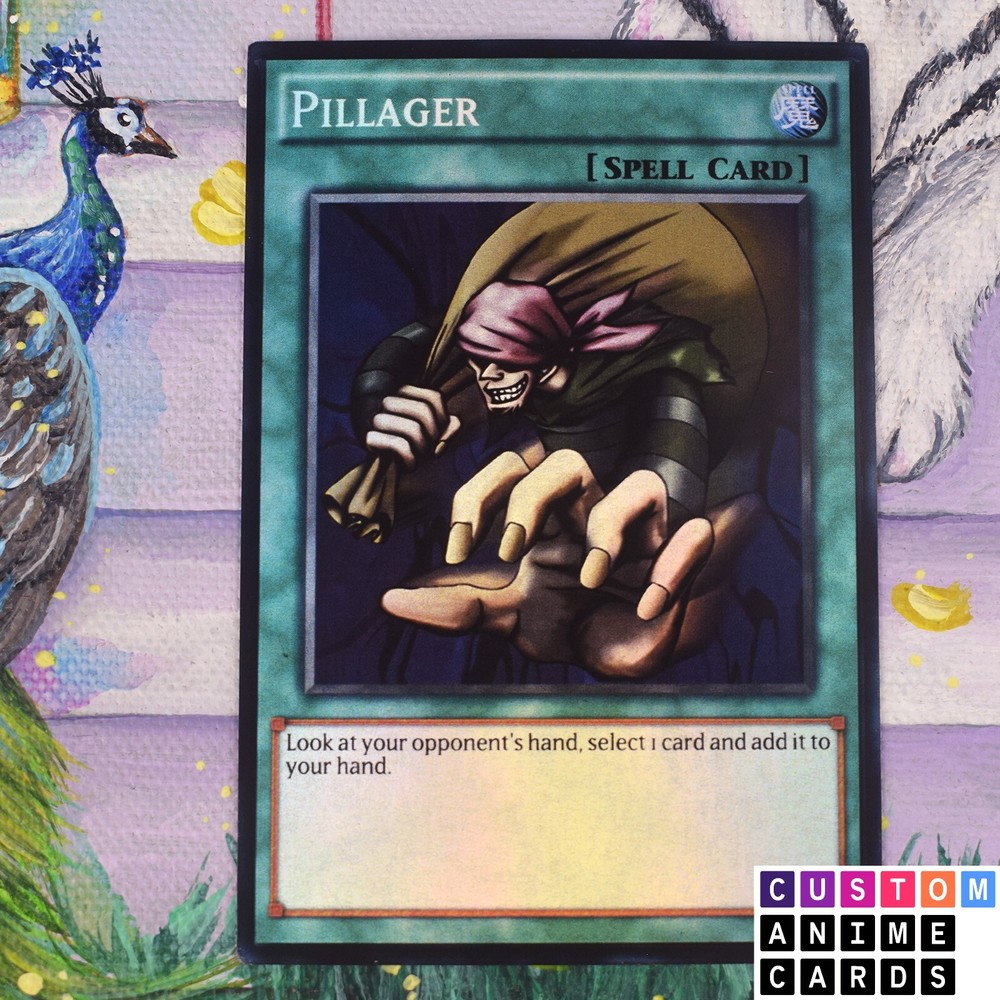 Pillager ANIME EFFECT HOLO card