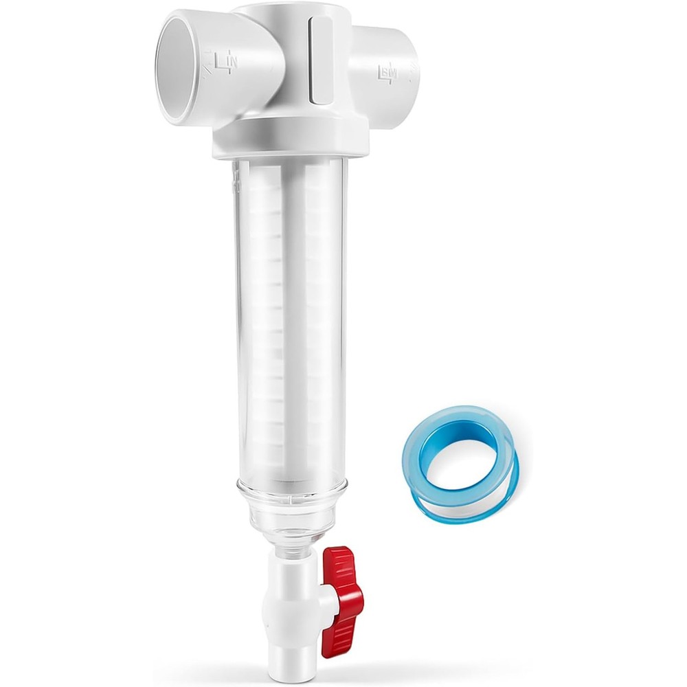 for Rusco / Vu-Flow 1-1/2" Spin Down Filter 100 Mesh Sand Separator Sediment