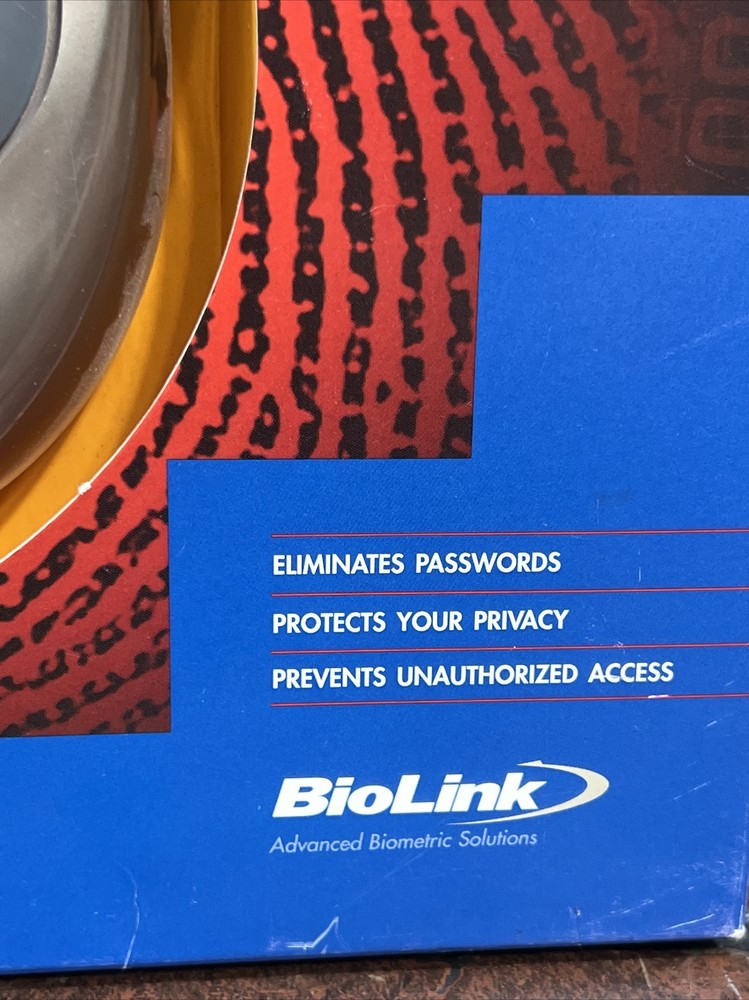 U-Match BioLink Security Mouse Fingerprint Scanner #UMSER