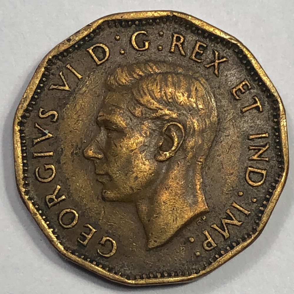 1943 Canada Five Cent Foreign Coin #2320