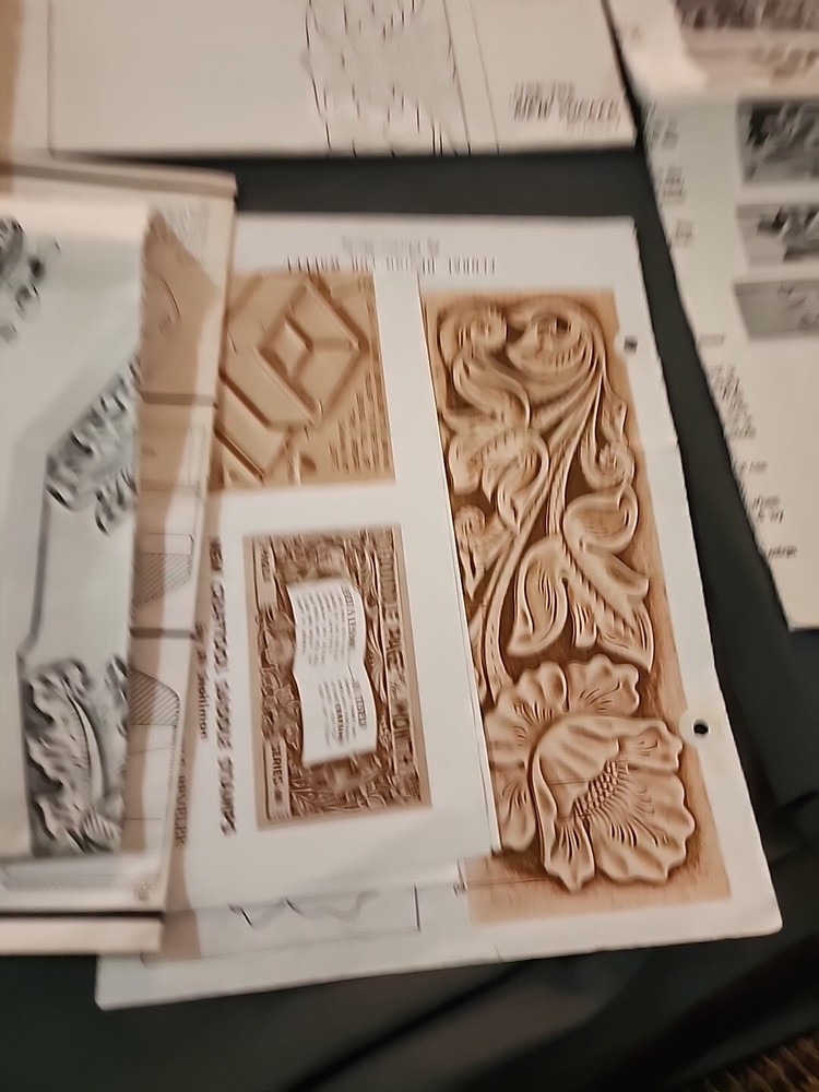 Vintage CRAFTAID Plus Leather Patterns