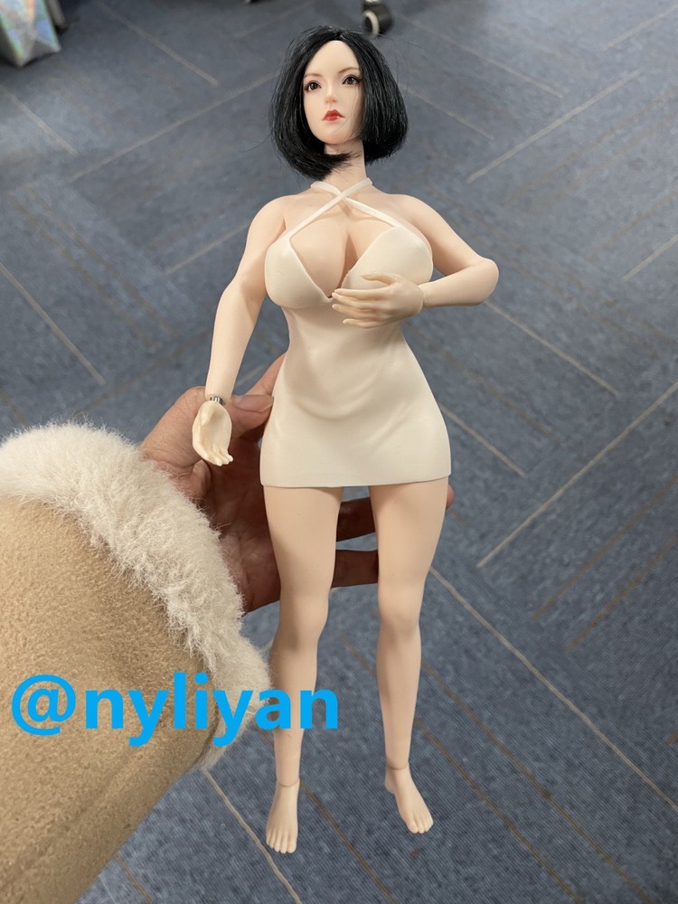 YM610 1/6 Female Sexy Large Bust Super Flexible Plump Body Details 12"Figure