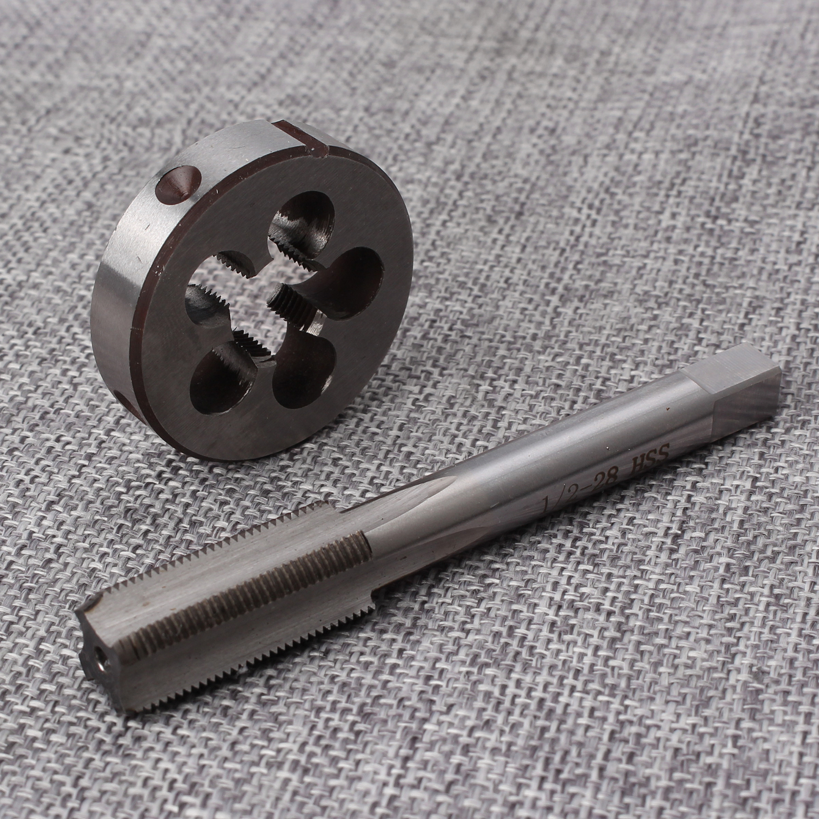 1/2"-28 Gunsmithing Tap and Die Set High Quality (1/2" x 28) 22LR 223 5.56 9mm