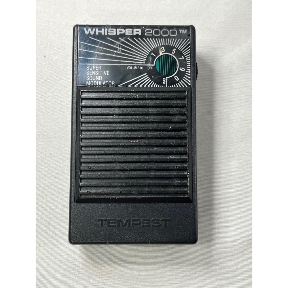 Vintage Whisper 2000 Tempest Super Sensitive Sound Modulator WS-2000