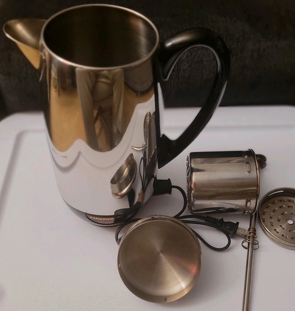 Farberware FCP41 Superfast Automatic 12 Cup Coffee Pot Extra NICE
