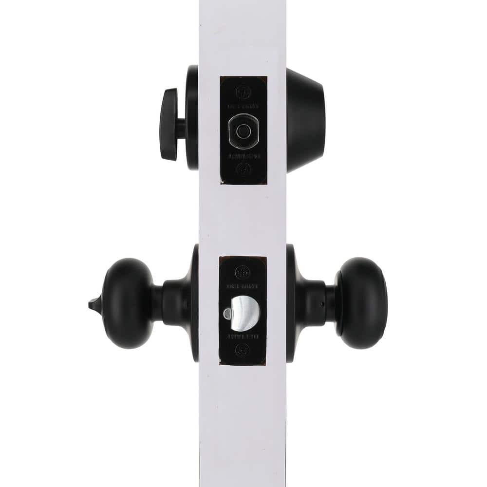 Defiant Hartford Matte Black Single Cylinder Combo Pack