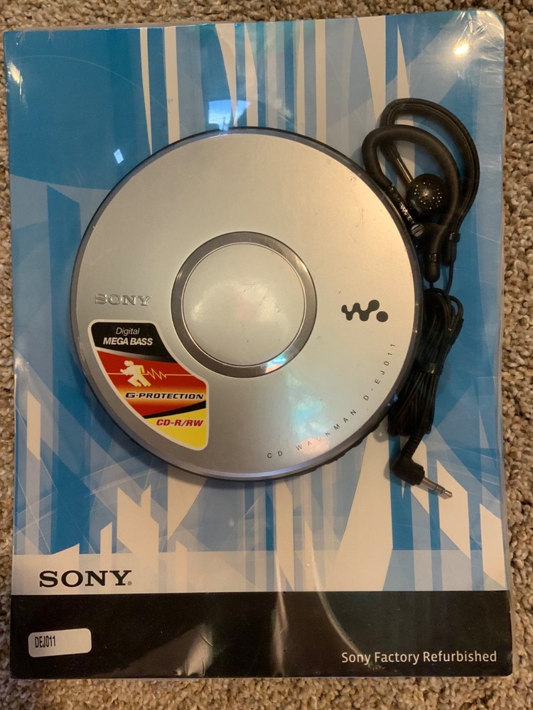 Sony CD Walkman D-Ej011 Portable CD player