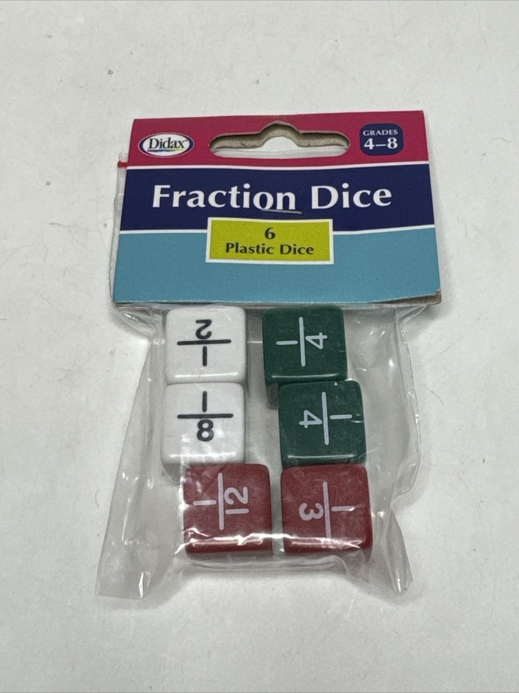 Didax Fraction Dice