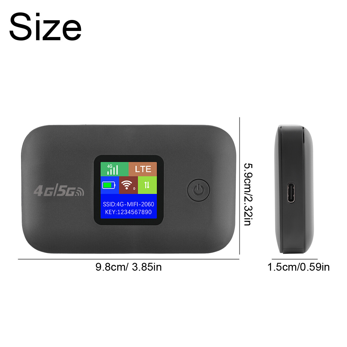 UNLOCKED Mobile Wifi 5G 4G SMART WIFI BOX Portable Modem Mifi Hotspot 150Mbps