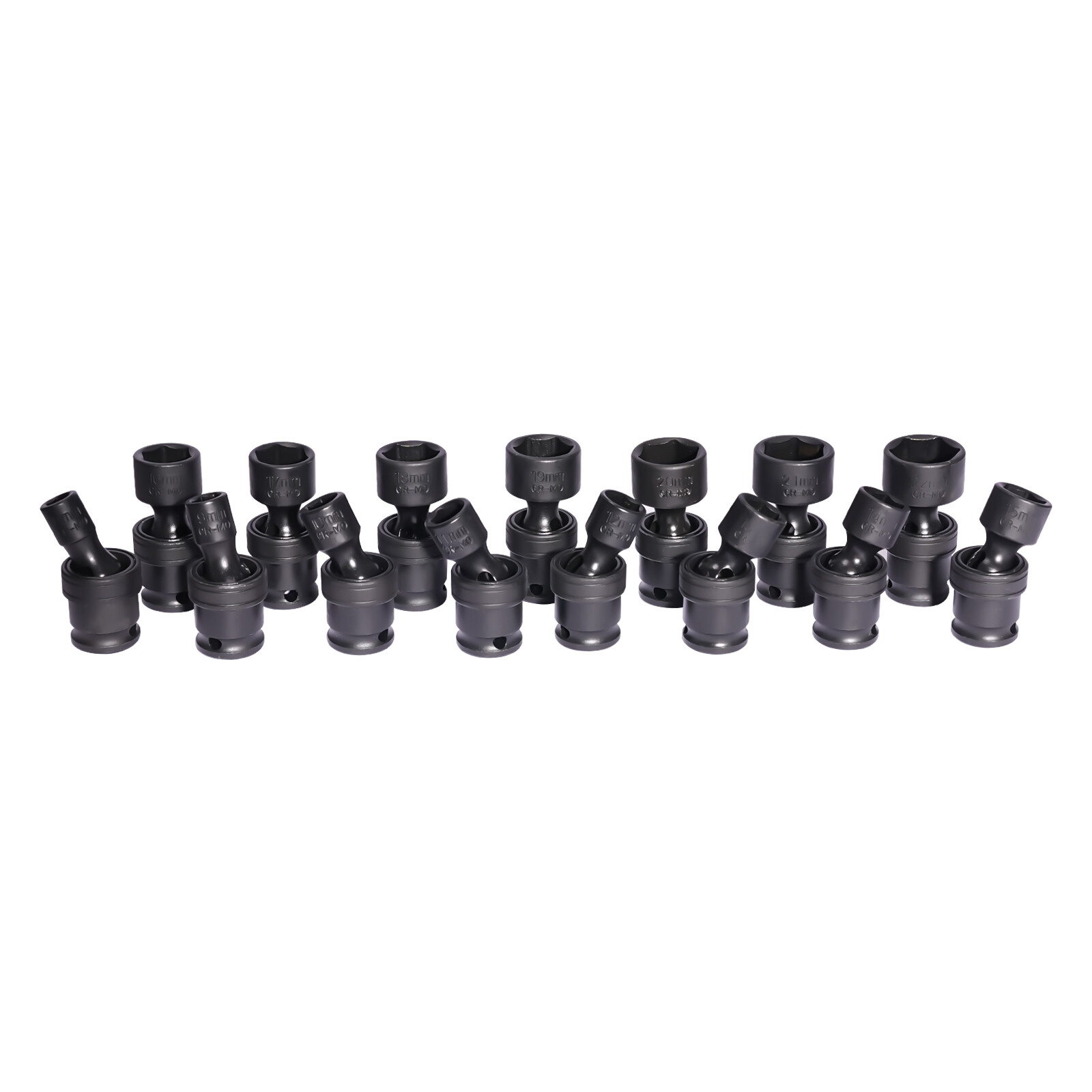 NEW 15-Piece 3/8" Drive Shallow Impact Universal Joint Socket Set, Swivel Socket