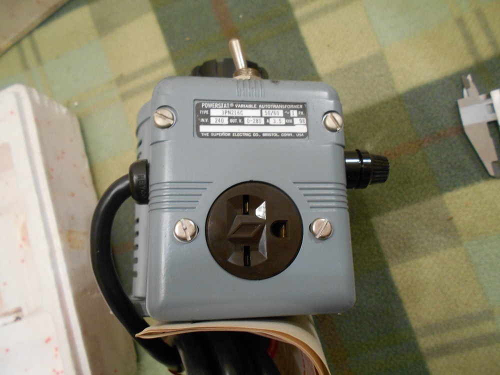 Superior Electric Powerstat 3PN216C Variable Autotransformer