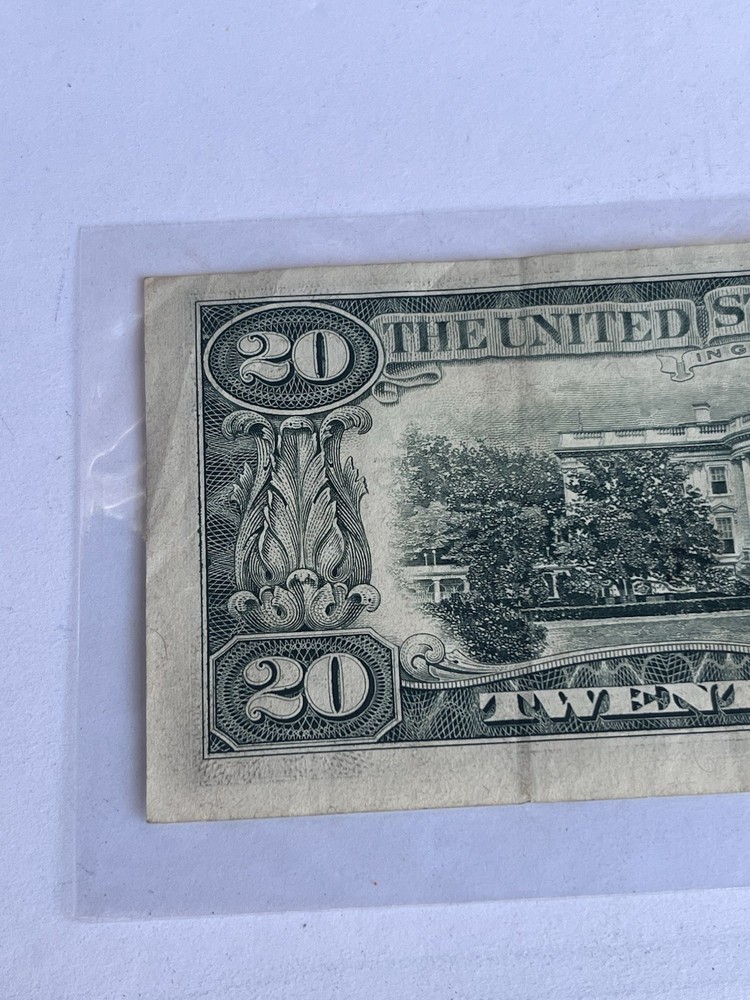 1993 $20 Dollar Bill Misaligned Error