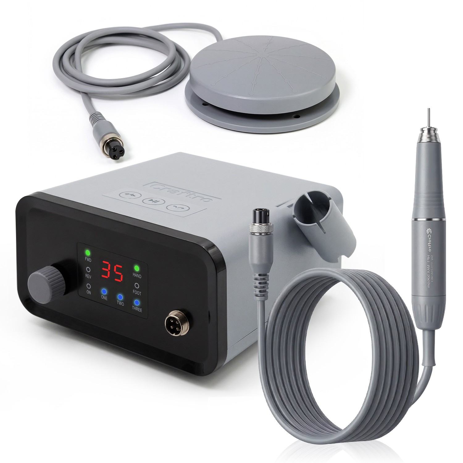 VK-MM2 Dental Lab Electric Micromotor Polishing Machine Unit 50K RPM Handpiece