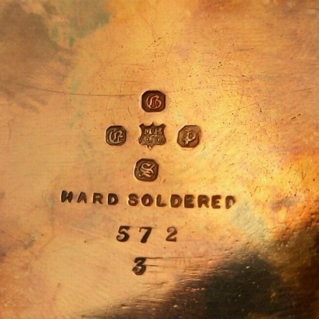 Martin Hall Silver Plated EPNS Tilting Spirit Kettle With Burner Stand