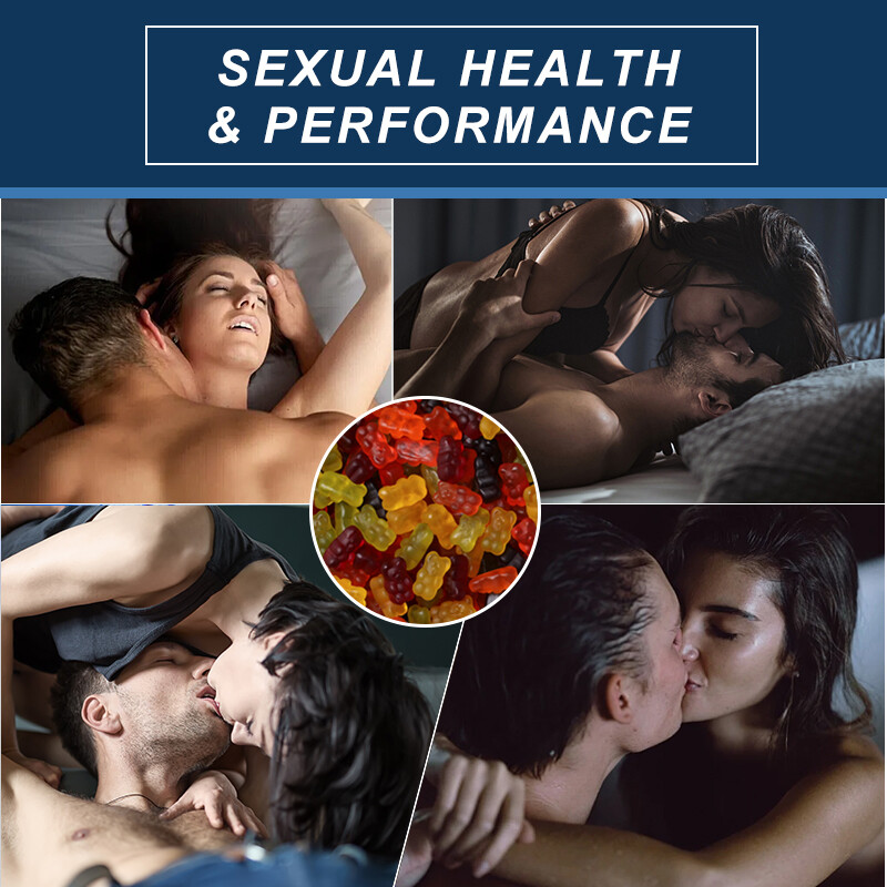 Male Enhancement Gummies Booster & Thicker Last Longer Stronger Bigger 60 Gummy