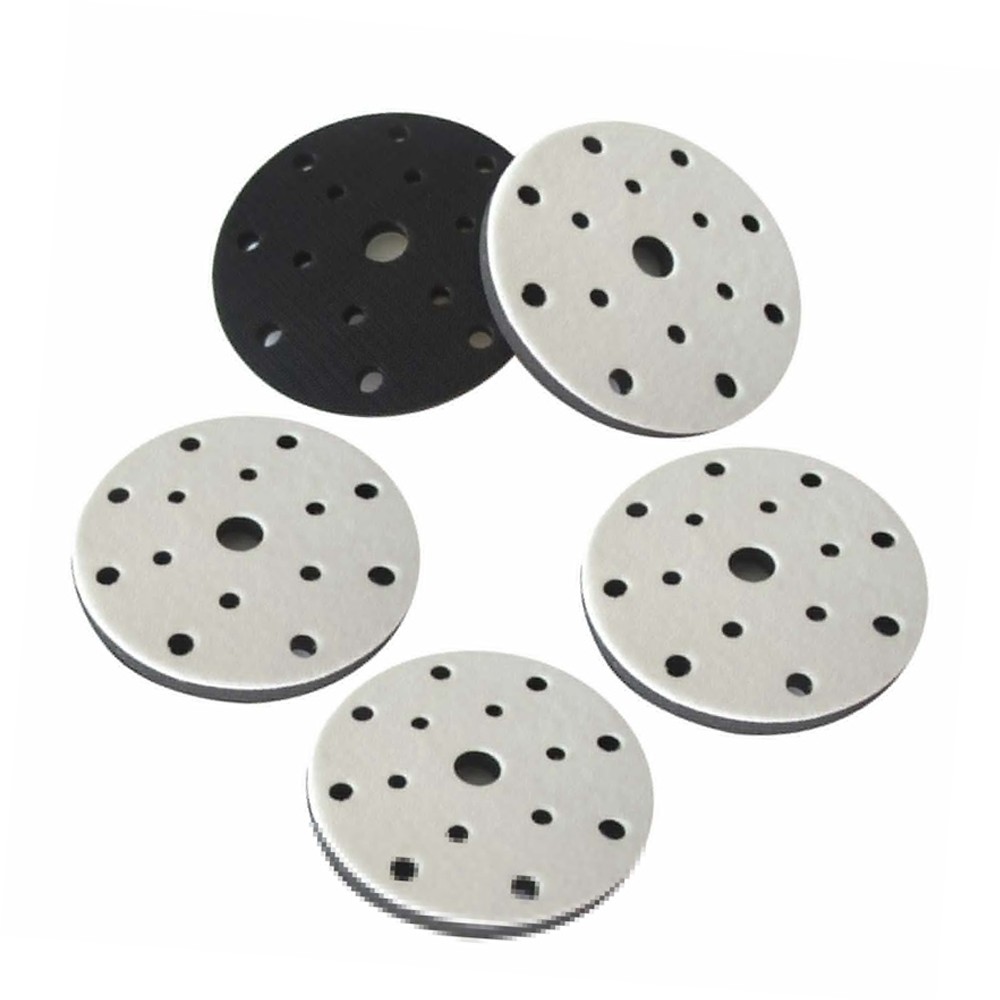 6 inch Hook Loop Soft Foam Interface Sanding Disc Sander Buffer Backing Pad 5PCS