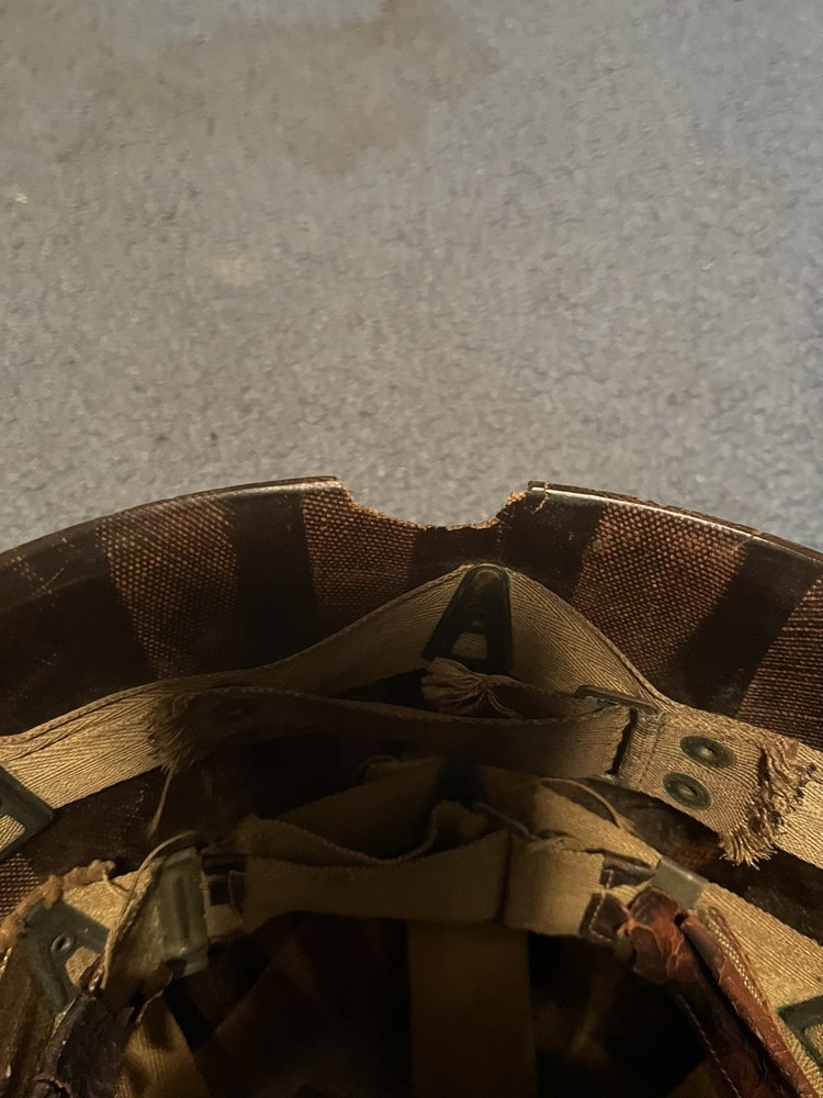 Early WW2 FS FB M1 Helmet & Liner