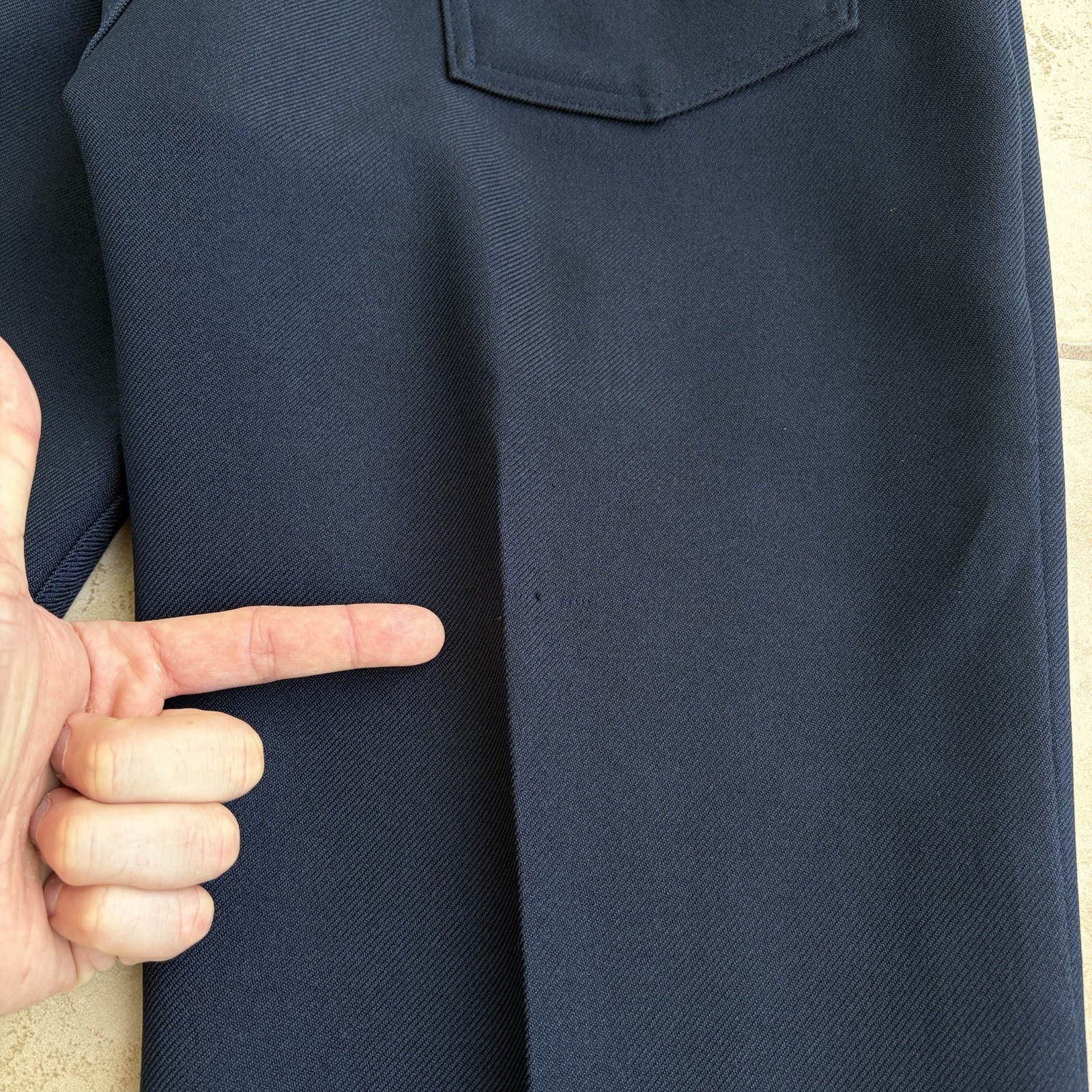 Vtg Levis 517 Pants Mens 36x30 Blue Sta Prest Bootcut 70s Talon Zip Western USA