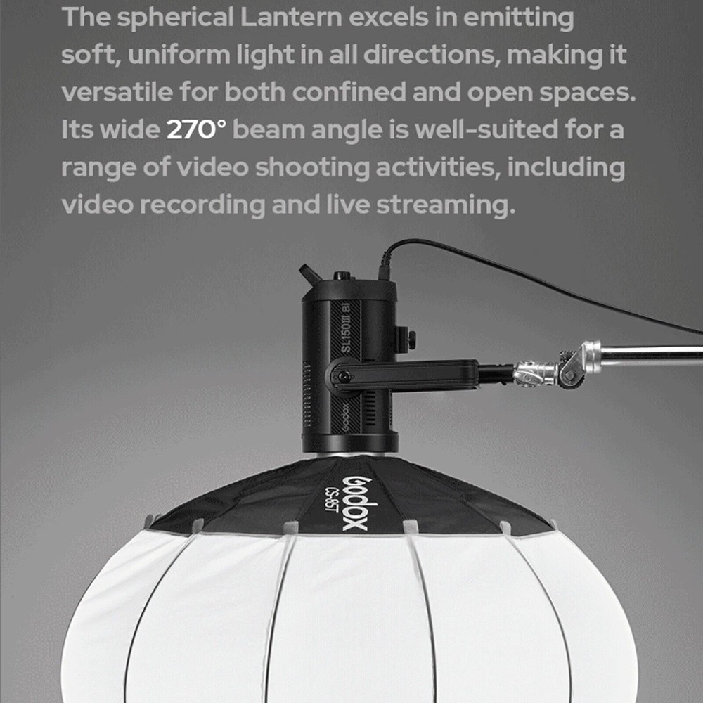 Godox CS-65T 65cm/25.6inch Lantern Softbox Light Modifier Bowens Mount SoftBoxes