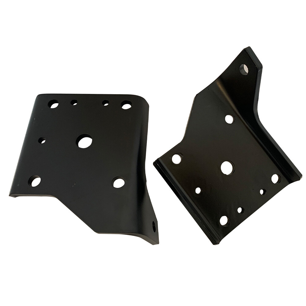 For 68-72 Camaro Firebird Nova w/Studs Multi Leaf Spring Shock Plate Kit 12Pcs