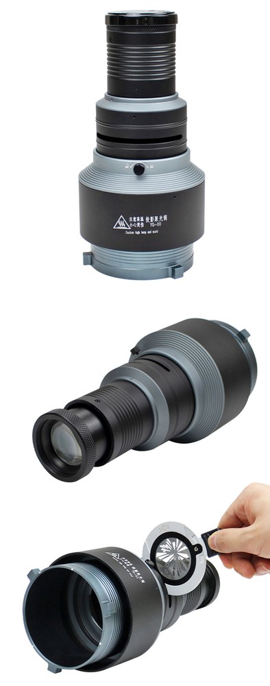Conical Optical Snoot Spotlight Zoom LED Studio Light Flash Strobe Bowens Mount