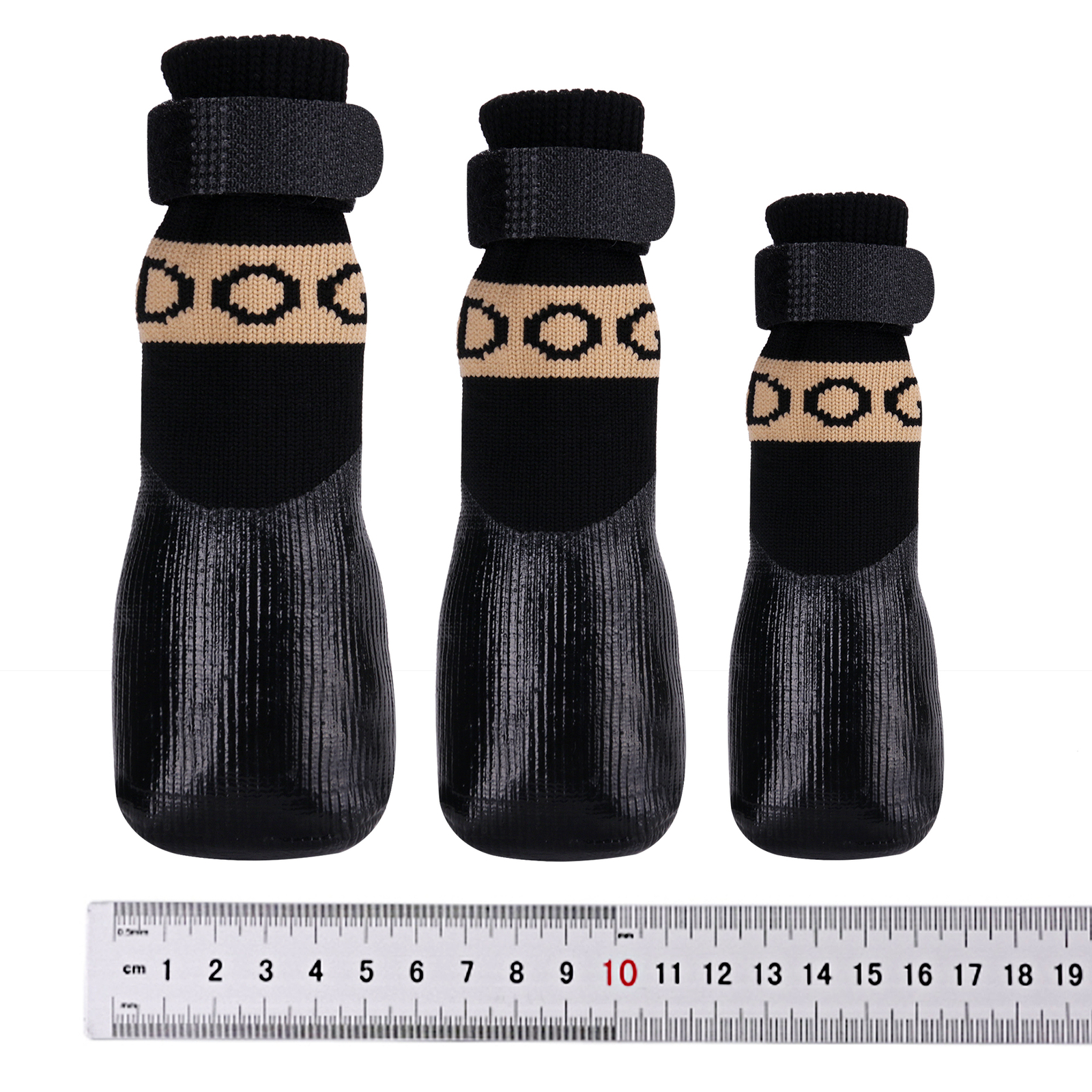 4pcs Dog Socks Anti Slip Waterproof Dog Shoes Boots Outdoor Indoor Paw Protector
