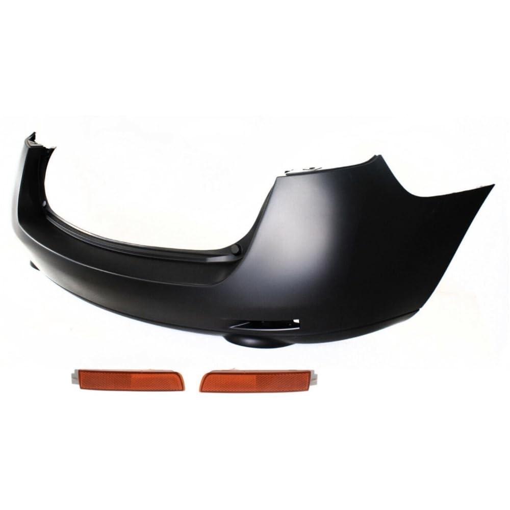 Rear Bumper Cover Primed for Murano 2009-2014 Without Sensor Holes