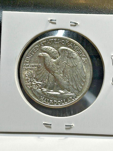 1942-P Walking Liberty Half Dollar 50c Nice Luster Great Strike for an AU coin!