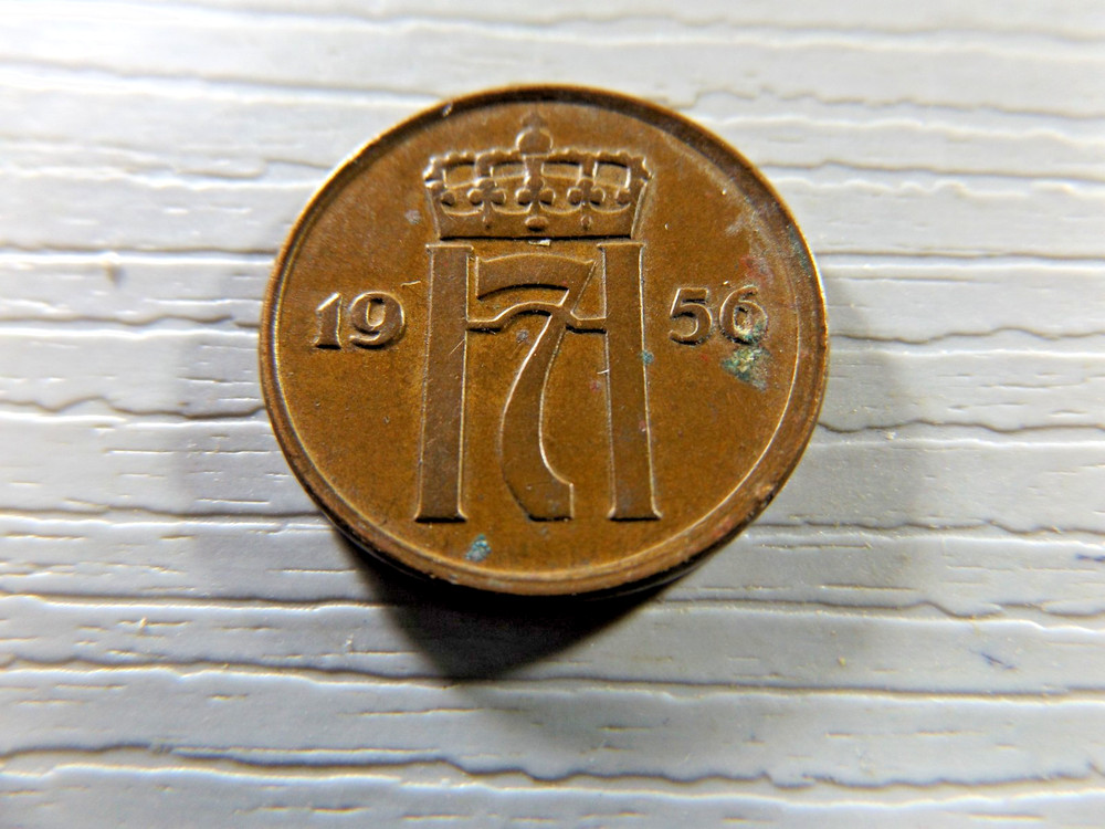 NORWAY 1956 2 Ore