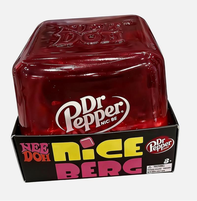 Needoh Limited Edition Dr Pepper Nice Cube Suptid Squish
