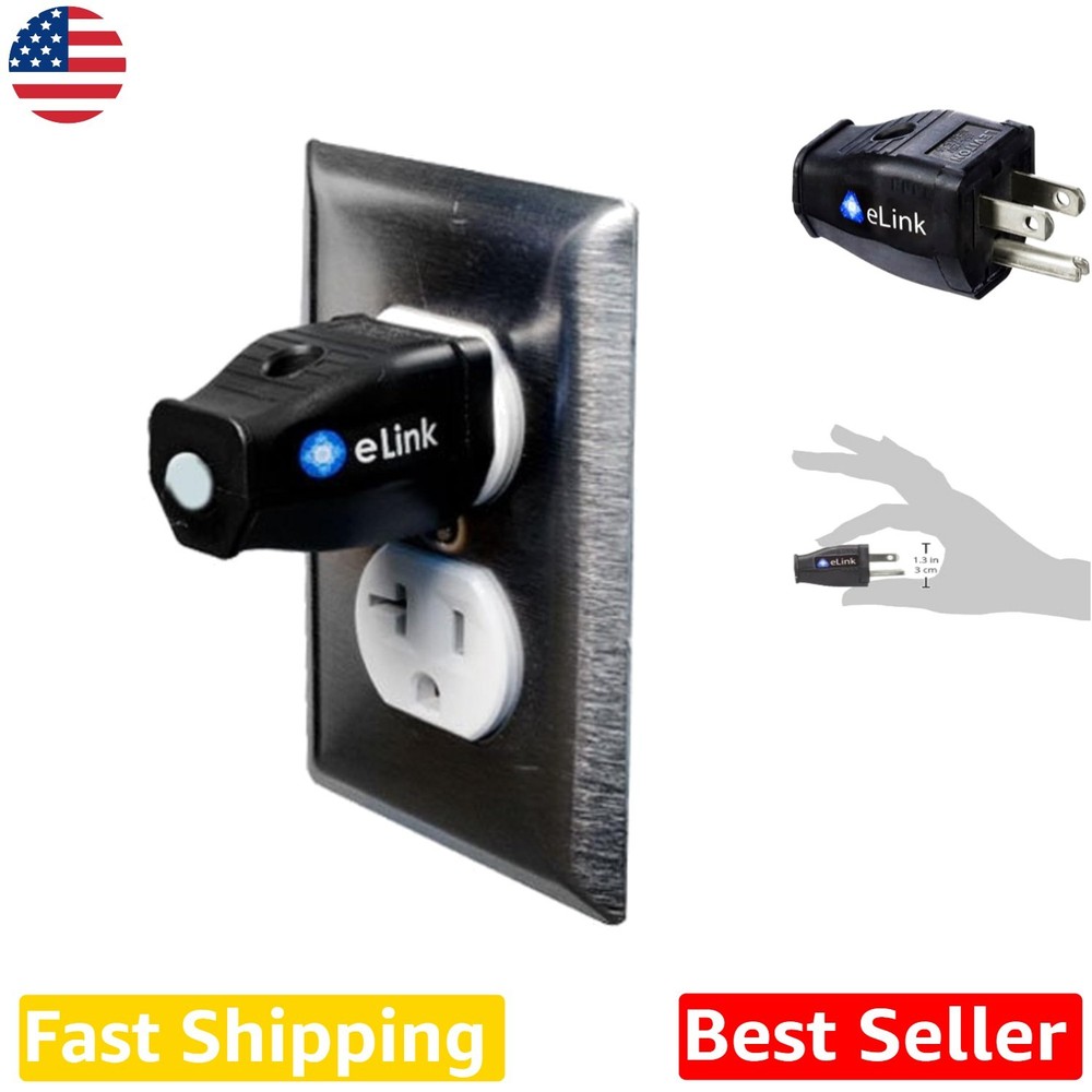 Whole House EMF Neutralizer Plug - Copper Absorption Tech, 1500 Sq Ft Coverage
