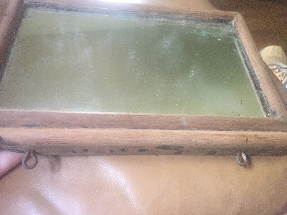 BIN VINTAGE C C T 1717 RECTANGLE MIRROR