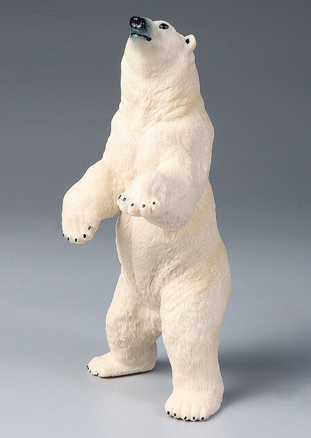 Standing Polar Bear 5" Animal Toy PVC Action Figure Doll Kids Toys Party Gifts