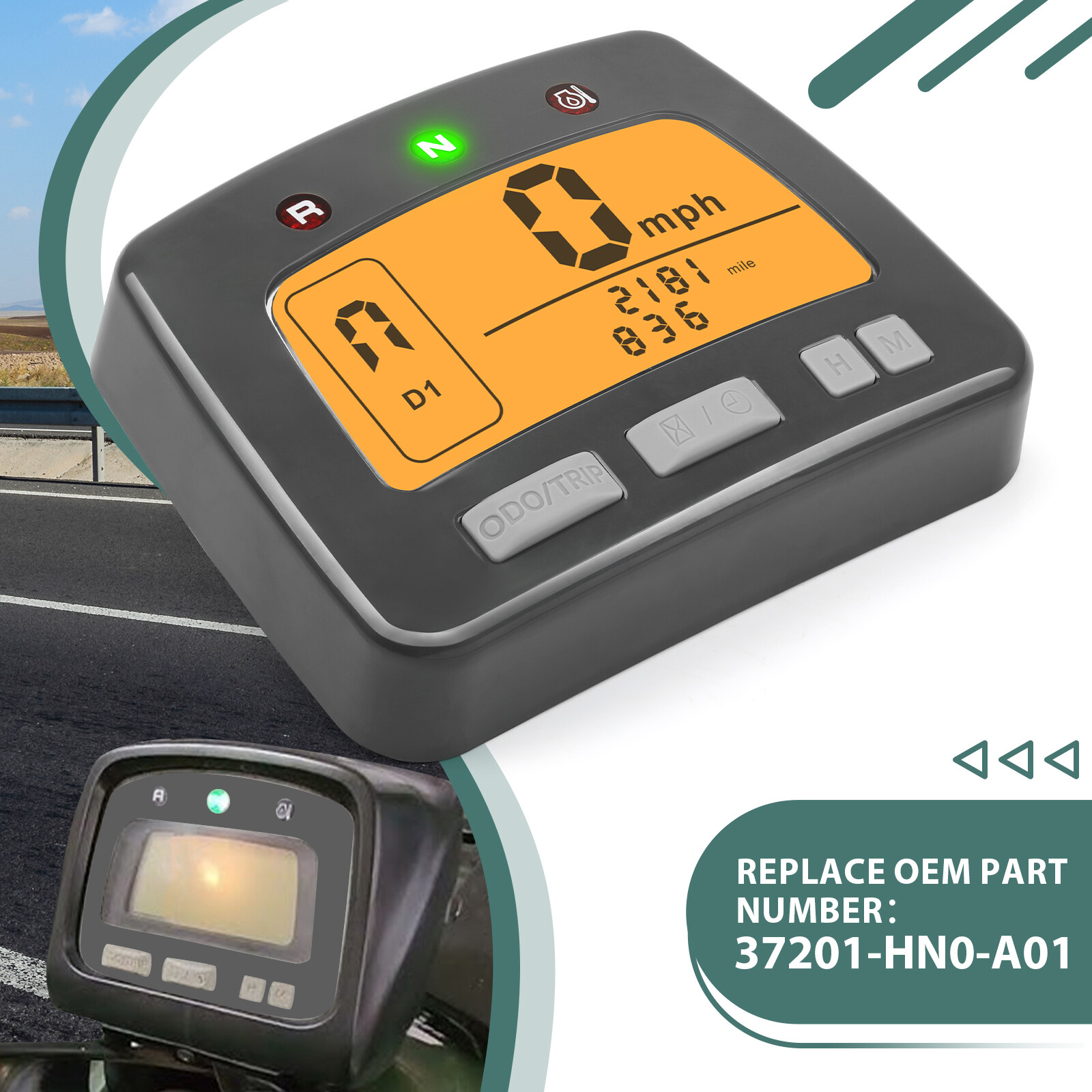 Speedometer Dash Upper Case 2001-2004 For Honda Foreman Rubicon 500 4×4 TRX500FA