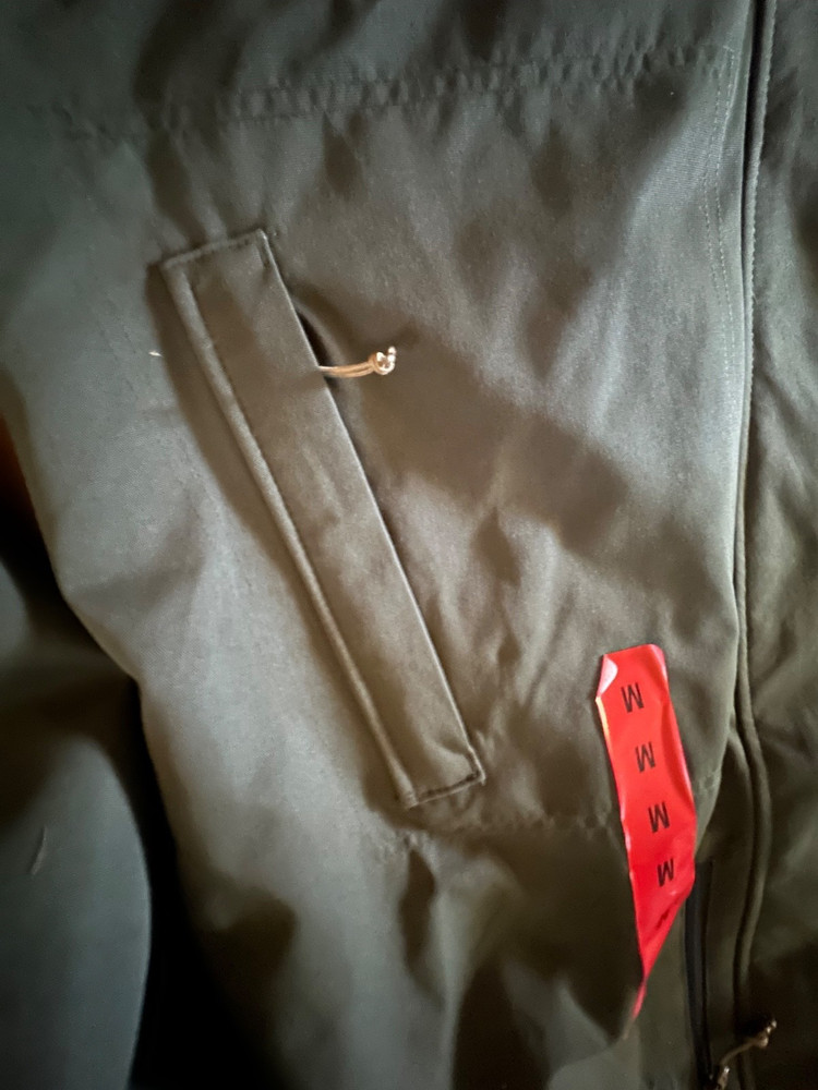 RUGGED ELEMENTS MENS TECH CANVAS JACKET M DARK OLIVE