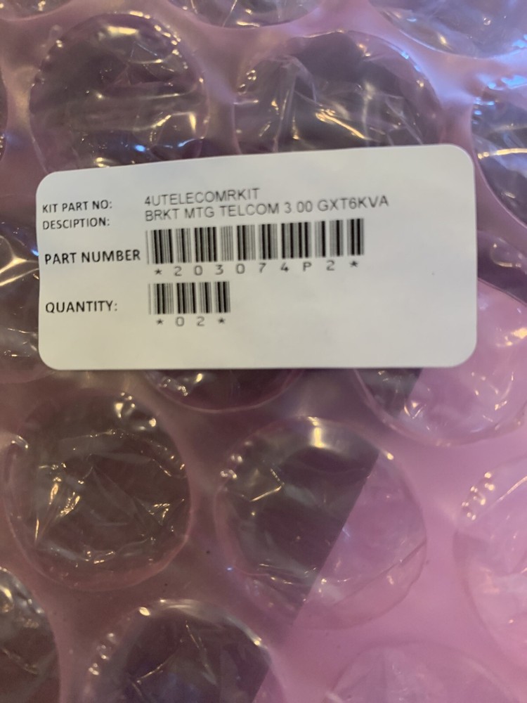 Liebert 4U Center Mount Bracket 4UTELECOMRKIT