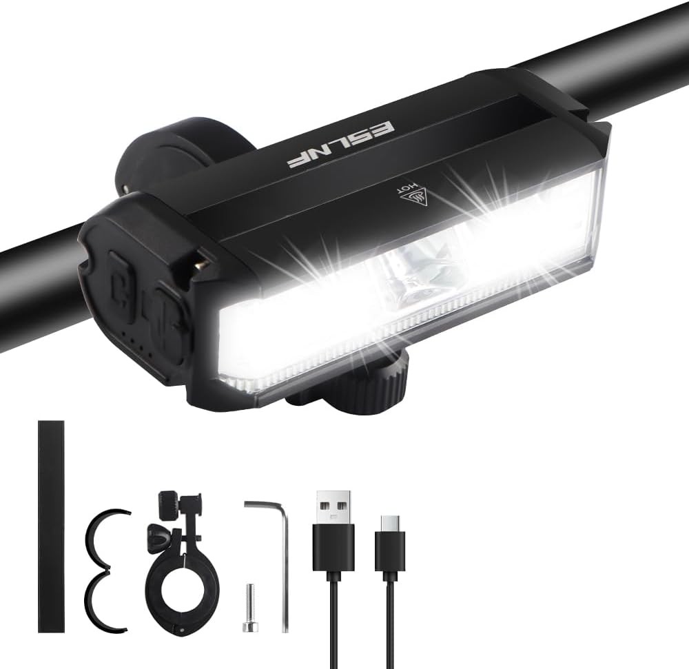 Super-Bright Waterproof Lights – USB Bicycle Front, Night Rides