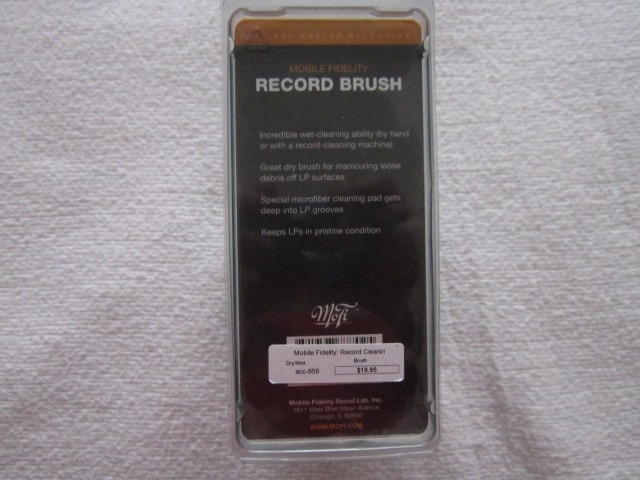Mobile Fidelity Sound Lab - Record Cleaning Brush New Never Used