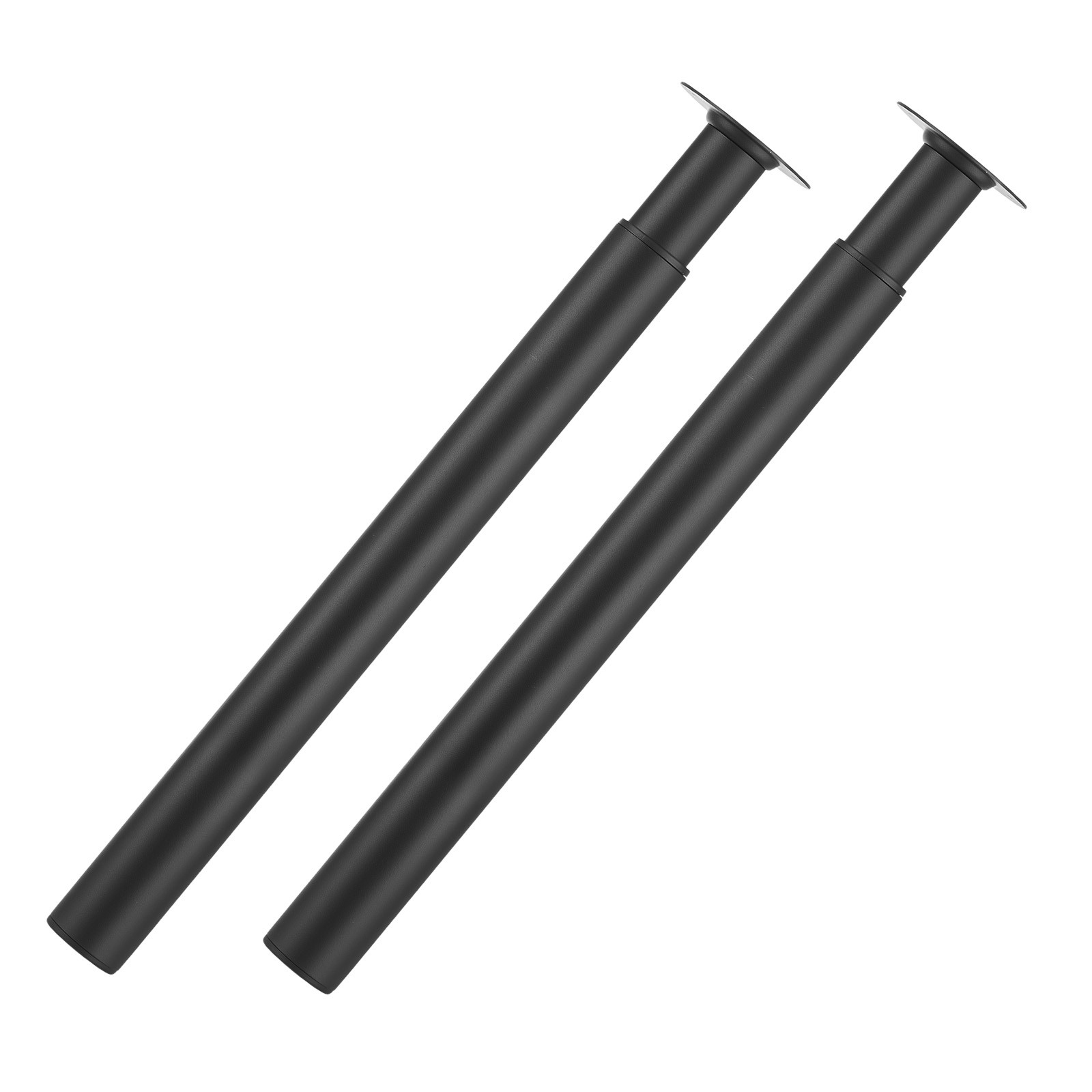 VEVOR Adjustable Steel Table Legs 28-43 in 1200 lbs Heavy Duty Set of 4 Black