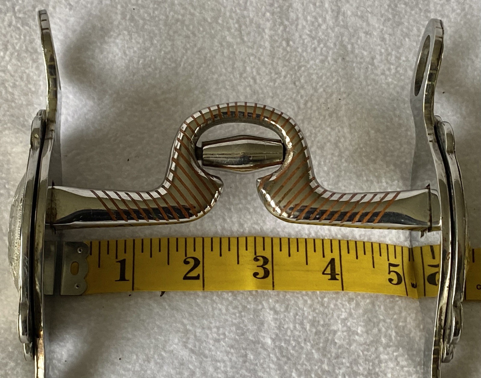 Gorgeous Vintage Silver BILLY ROYAL Arabian Morgan Show Bit~5" Frog Roller Mouth