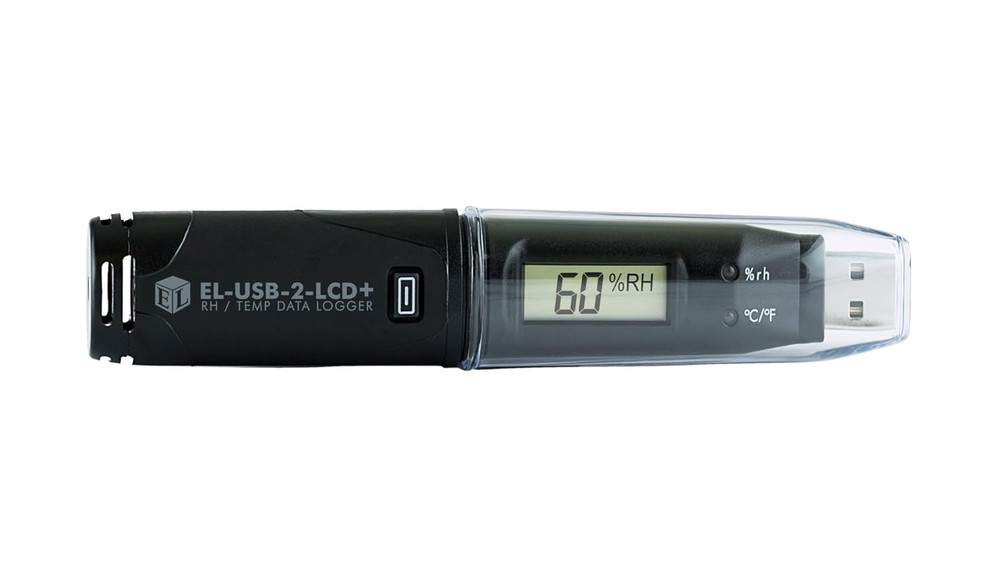 EL-USB-2-LCD+ High Accuracy Humidity Temperature and Dew Point Data Logger with