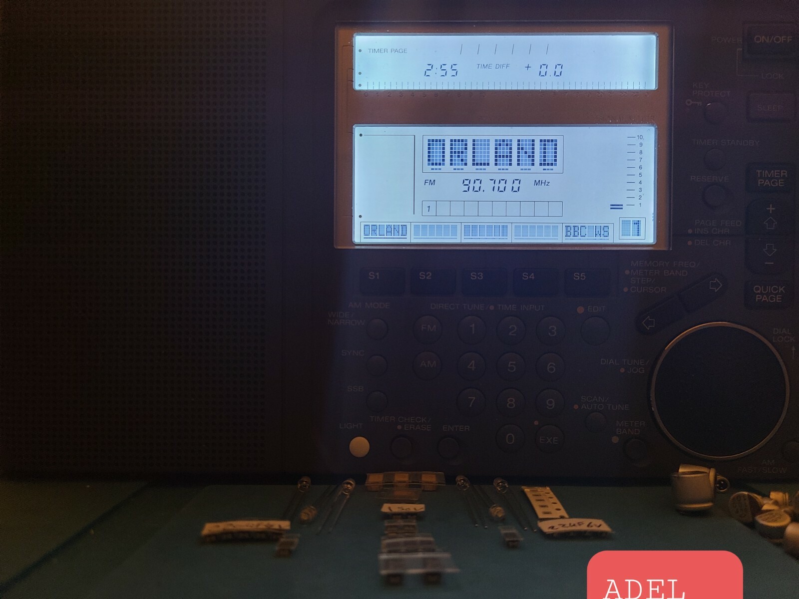 SONY ICF-SW77 Shortwave Radio Restoration, Repair, Update & Upgrade Service