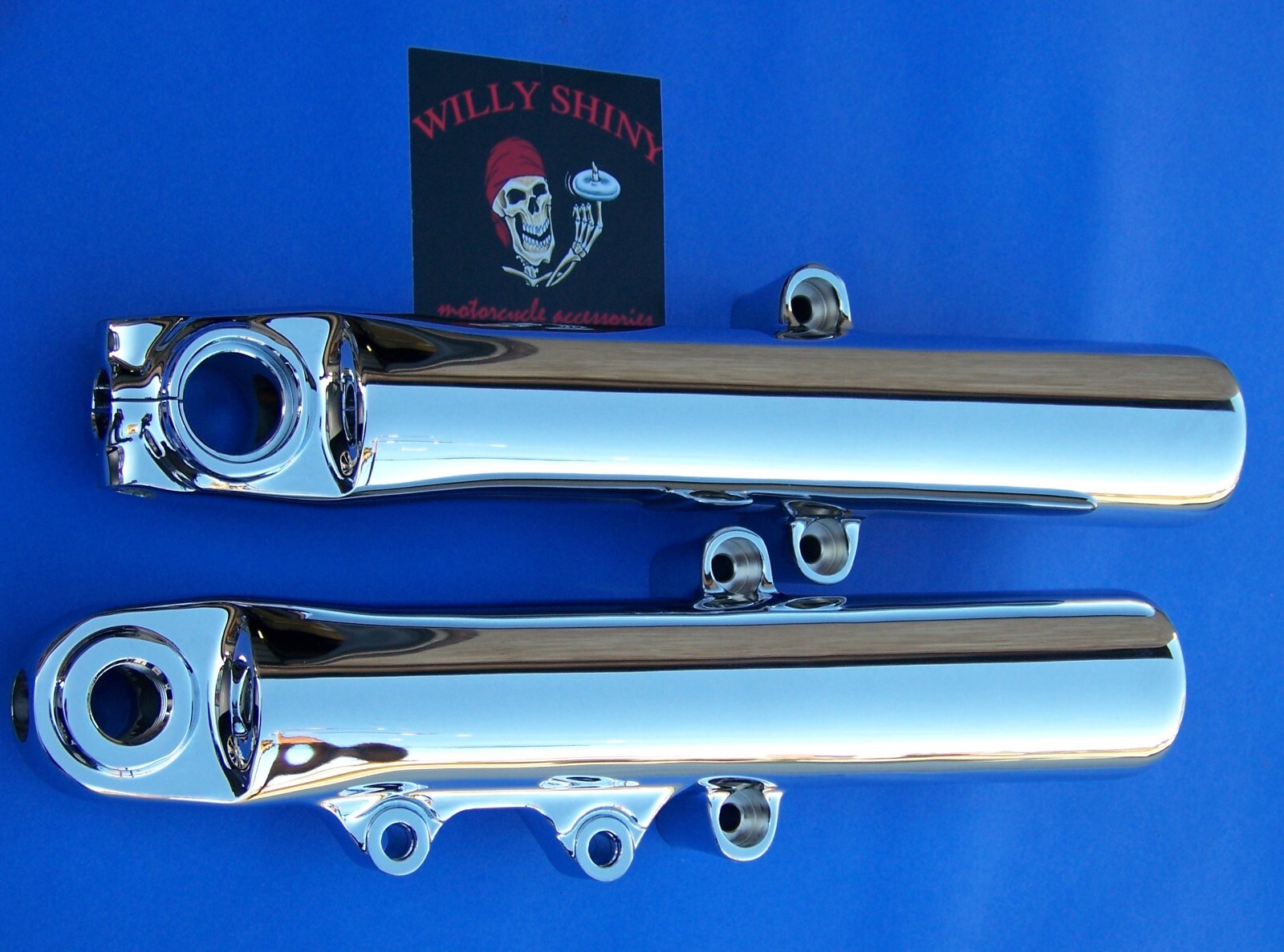 HARLEY 2018 - 2024 SOFTAIL HERITAGE DELUXE FORK LEGS CHROME EXCHANGE