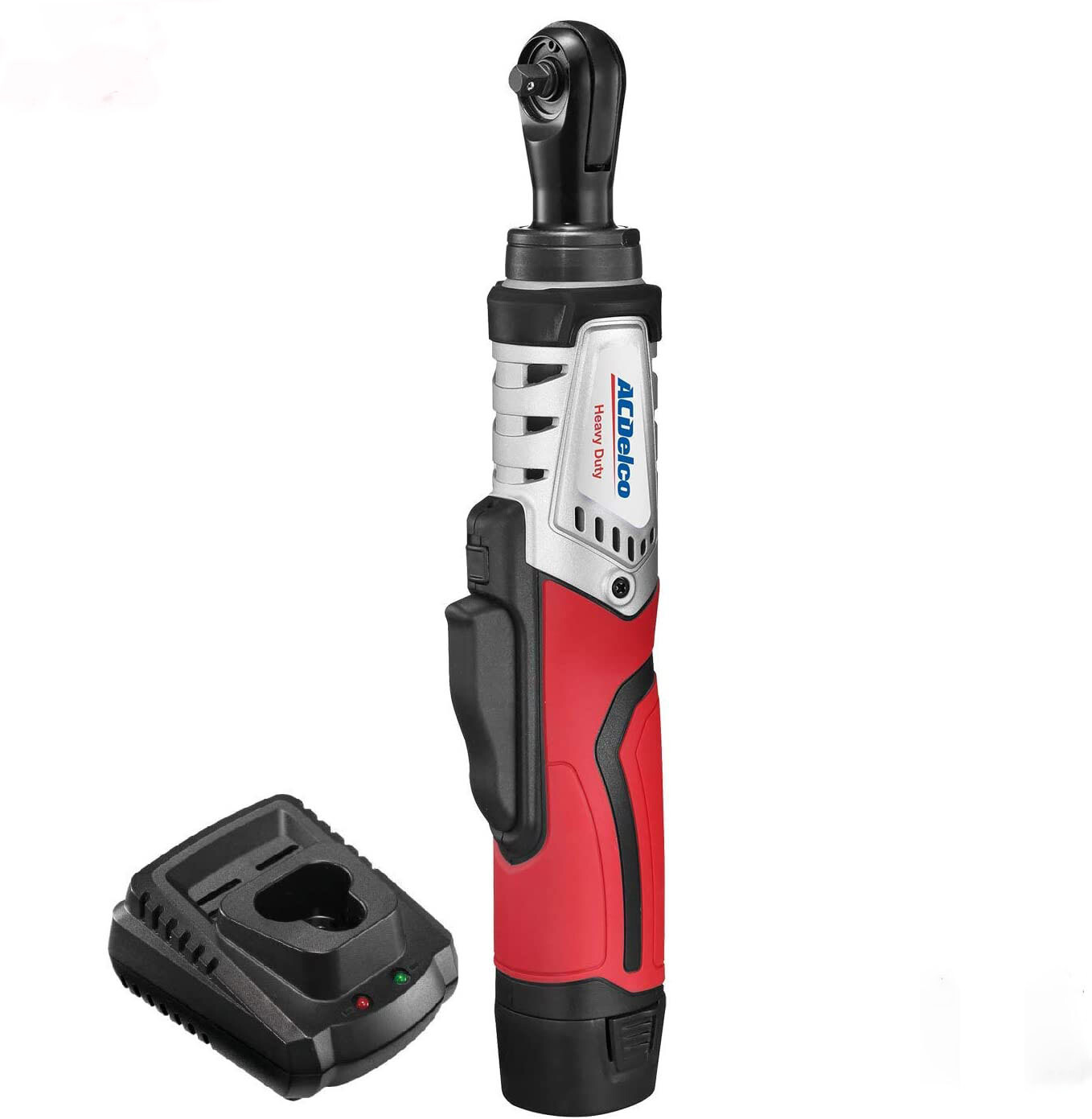 ACDelco G12 12V 1/4" Brushless Cordless Ratchet Wrench, 45 ft-lbs, ARW1210-2P