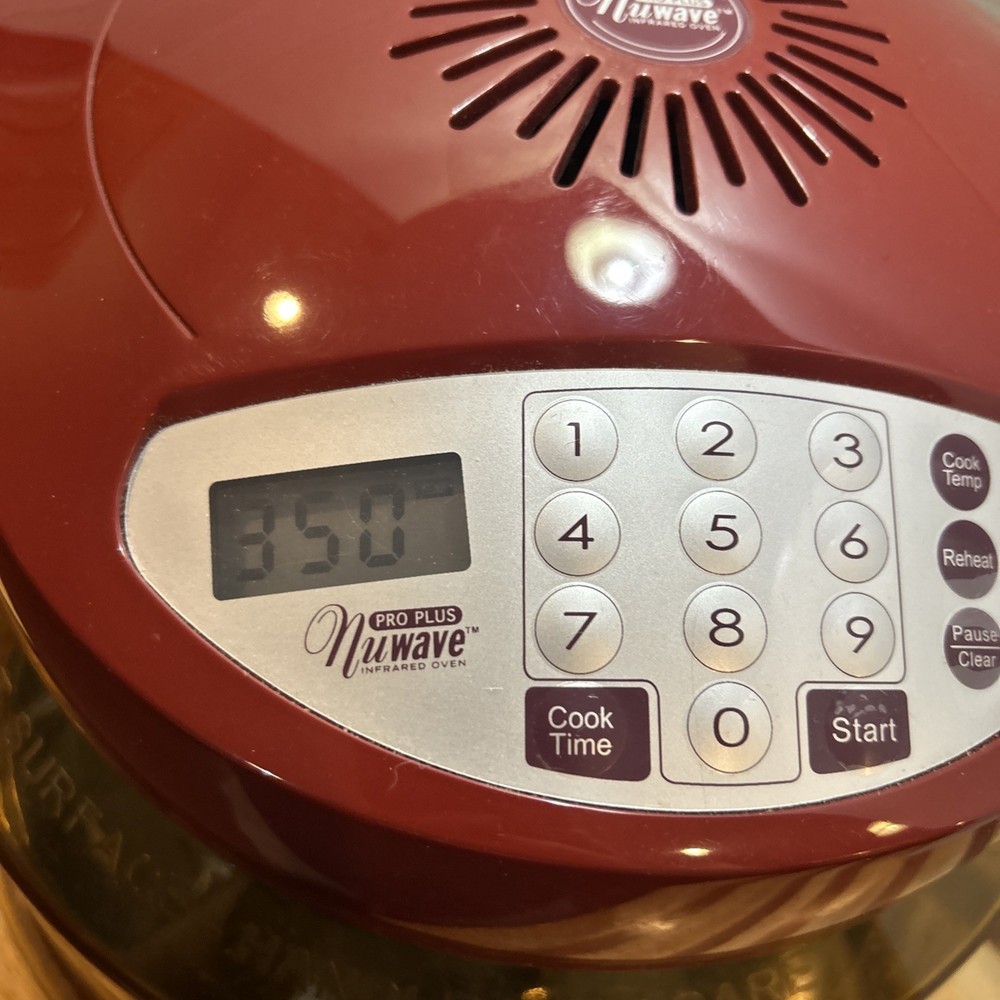 nuwave Pro Plus Infrared Oven Red