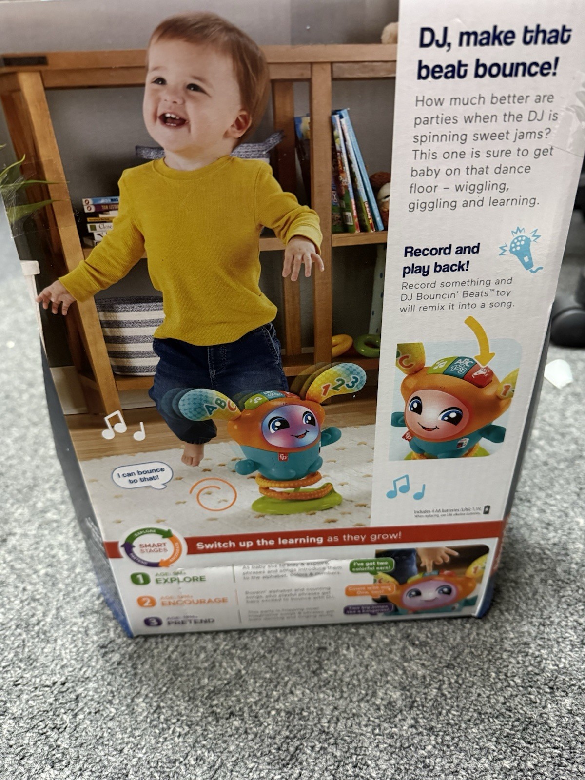 Fisher-Price HFT76 Learning Toys Dj Bouncin Beats